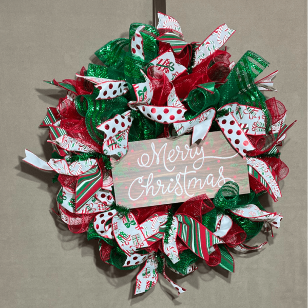 Merry Chrismtas Plaque