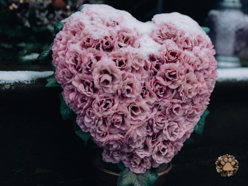 Floral Heart-Shaped Wreath